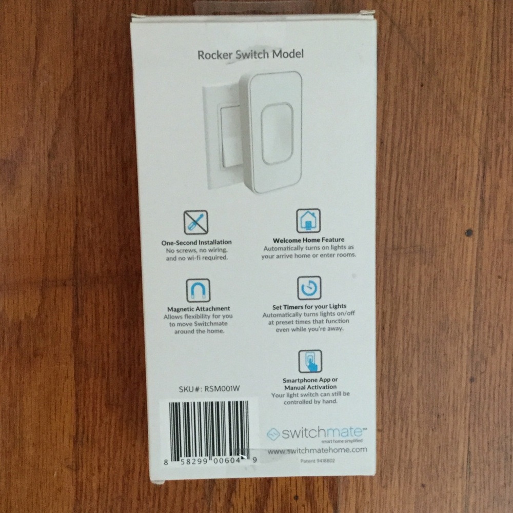 Switchmate Rocker Switch, NIB - Picture 3 of 5